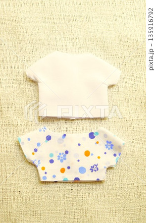 ぬい服　白シャツ＆水玉シャツ 135916792