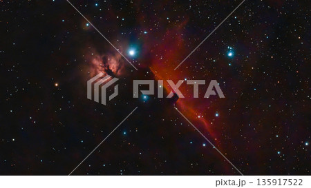 馬頭星雲と燃える木星雲(NGC2024) 馬頭星雲と燃える木星雲(NGC2024) 135917522