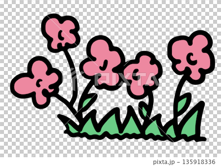 Kid drawing style of flower for nature, garden, icon, decorations, tree, plants, spring, summer, picnic, stickers, tattoo, floral print, home backyard, patch, brooch, pin, environment, earth, soil Kid drawing style of flower for nature, garden, icon, decorations, tree, plants, spring, summer, picnic, stickers, tattoo, floral print, home backyard, patch, brooch, pin, environment, earth, soil 135918336
