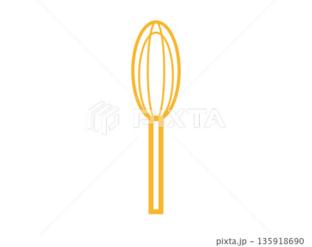 泡立て器のアイコンのイラスト 泡立て器のアイコンのイラスト 135918690