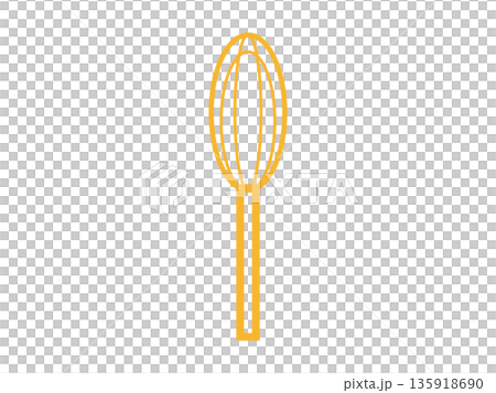 泡立て器のアイコンのイラスト 泡立て器のアイコンのイラスト 135918690