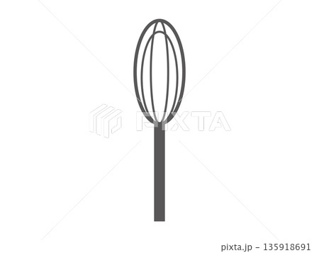 泡立て器のアイコンのイラスト 135918691
