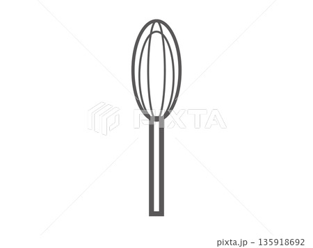 泡立て器のアイコンのイラスト 135918692