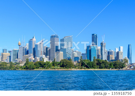 オーストラリアのシドニーで眺める街並みの風景 135918750