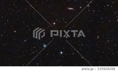 ふくろう星雲（M97）とM108 135920288