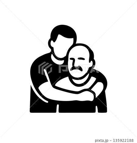 Filial Piety and Comfort Icon Filial Piety and Comfort Icon 135922188