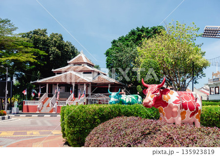 マレーシア　マラッカ　オランダ広場 135923819