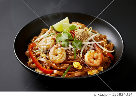 本格的な海老のパッタイ 本格的な海老のパッタイ 135924314