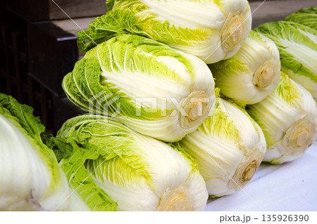 白菜の山 135926390
