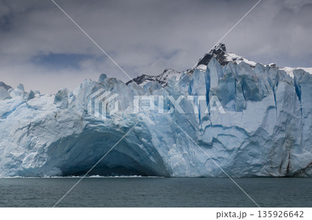 Perito Moreno Glacier, Los Glaciares National Park, Santa Cruz Province, Patagonia Argentina. Perito Moreno Glacier, Los Glaciares National Park, Santa Cruz Province, Patagonia Argentina. 135926642