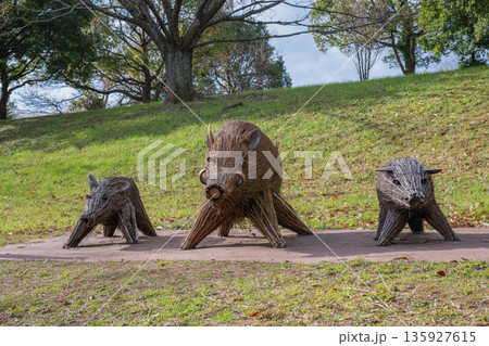 弥生の風景　吉野ヶ里 135927615