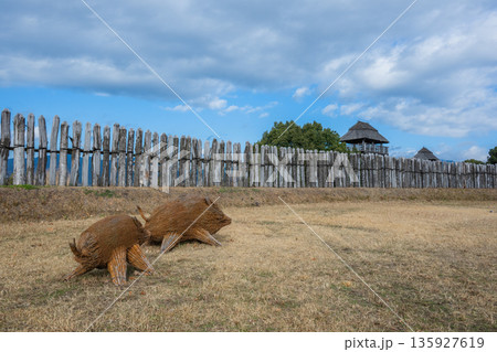 弥生の風景 吉野ヶ里 弥生の風景 吉野ヶ里 135927619