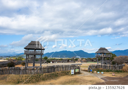 弥生の風景 吉野ヶ里 弥生の風景 吉野ヶ里 135927626