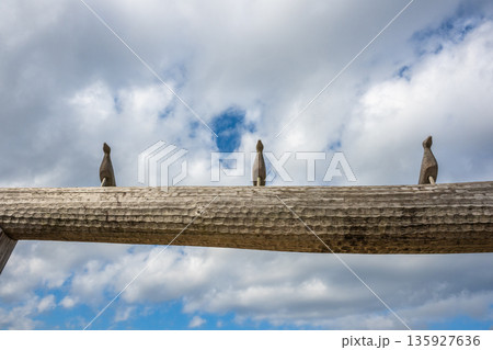 弥生の風景　吉野ヶ里 135927636