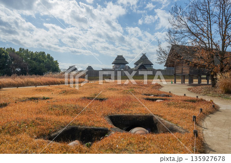 弥生の風景 吉野ヶ里 弥生の風景 吉野ヶ里 135927678