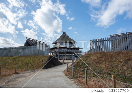 弥生の風景 吉野ヶ里 弥生の風景 吉野ヶ里 135927700