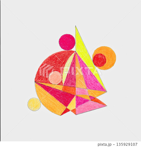 色鉛筆アート 135929107