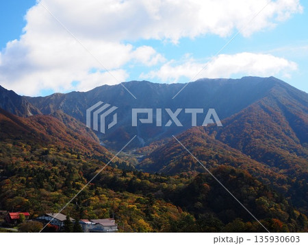 鳥取県大山の豪円山のろし台から眺める絶景 135930603