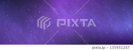 Space background. Beautiful starry texture with color gradient. Infinity universe with shining stars. Milky Way galaxy wallpaper. Glowing night sky. Outer space backdrop. Vector illustration Space background. Beautiful starry texture with color gradient. Infinity universe with shining stars. Milky Way galaxy wallpaper. Glowing night sky. Outer space backdrop. Vector illustration 135931287