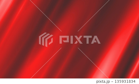 赤いサテンの布の抽象的な背景 135931834