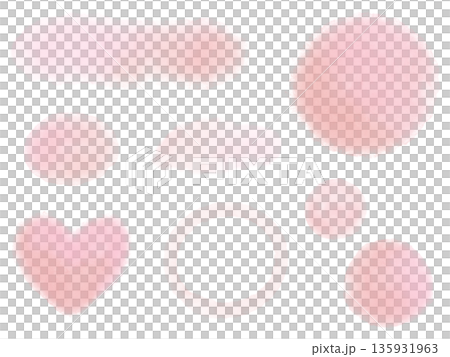 ナチュラル水彩のあしらい背景素材 ナチュラル水彩のあしらい背景素材 135931963