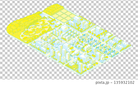 Cityscape. Cityscape. Isometric city. 135932102
