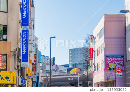 立川市都市風景 南口すずらん通り 立川市都市風景 南口すずらん通り 135933022
