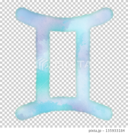 Zodiac Signs Gemini Horoscope Watercolor Design Icons Gentle Ecology Zodiac Signs Gemini Horoscope Watercolor Design Icons Gentle Ecology 135933184
