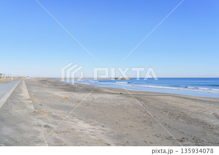【千葉県長生郡】九十九里浜・一宮海岸 【千葉県長生郡】九十九里浜・一宮海岸 135934078