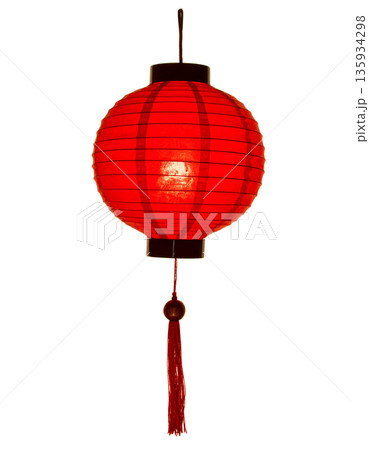 赤い提灯 135934298