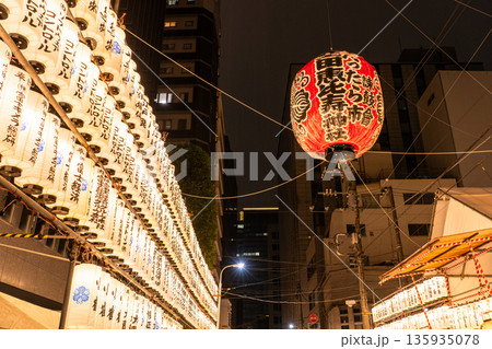 《東京都》東京のお祭り・日本橋べったら市 135935078
