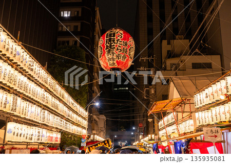 《東京都》東京のお祭り・日本橋べったら市 135935081