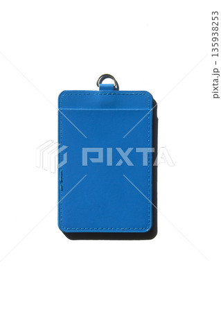 It is a blue card necklace. It is a blue card necklace. 135938253