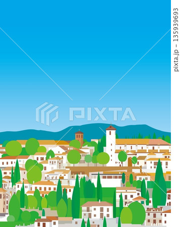 グラナダ　granada　アンダルシア　andalusia　スペイン　spain　春風景 135939693