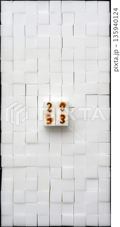 2033　年賀素材　背景素材 135940124