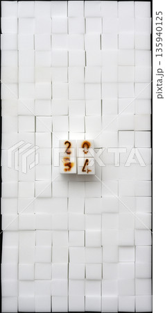 2034　年賀素材　背景素材 135940125