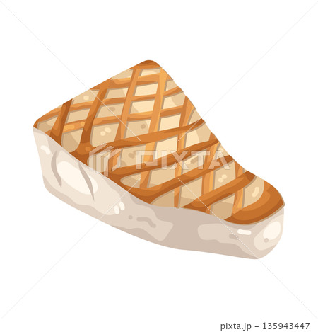 Illustration of Grilled fish 135943447