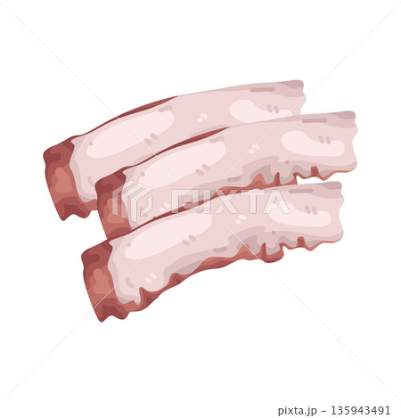 Illustration of octopus sashimi Illustration of octopus sashimi 135943491