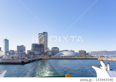 小豆島フェリー船上から見た風景 135943546