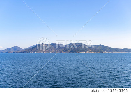 小豆島フェリー船上から見た風景 135943563