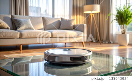 Modern living room interior design featuring a luxury sofa and armchair with wooden furniture and elegant decor inside a contemporary apartment house Modern living room interior design featuring a luxury sofa and armchair with wooden furniture and elegant decor inside a contemporary apartment house 135943924