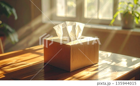 An open old wooden crate gift box holds a single brown candle isolated on a white background as a storage object An open old wooden crate gift box holds a single brown candle isolated on a white background as a storage object 135944015