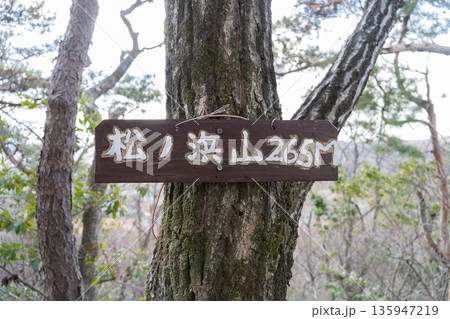 松ノ浜山の山頂（ほしだ園地） 135947219