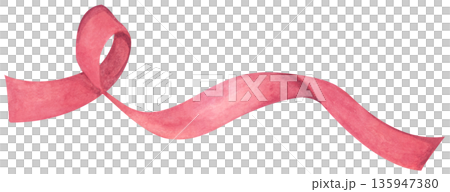 Red wavy ribbon watercolor illustration, smooth flowing swirl line, abstract curve banner decoration, luxury elegant gift card border. Red wavy ribbon watercolor illustration, smooth flowing swirl line, abstract curve banner decoration, luxury elegant gift card border. 135947380