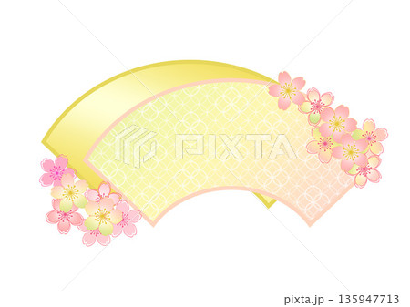 和柄の背景　 135947713