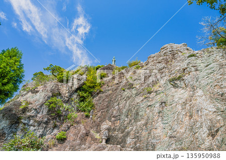豊橋市の岩屋観音の風景(愛知県) 135950988