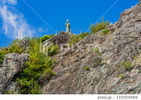 豊橋市の岩屋観音の風景(愛知県) 135950989