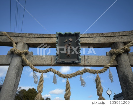 改装された明石の大窪八幡宮の様子 改装された明石の大窪八幡宮の様子 135951209