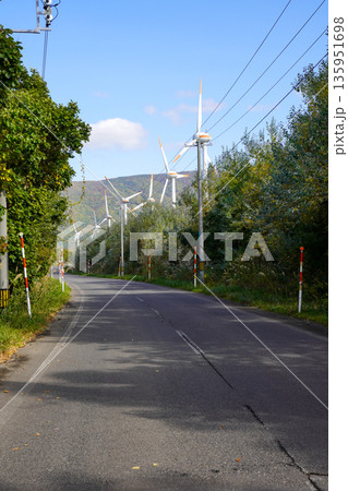 寿の都風力発電所と風太風力発電所（寿都町） 135951698