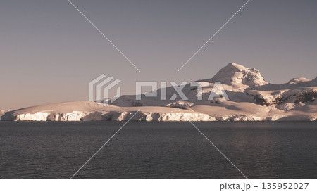 Antarctic mountains landscape , 135952027